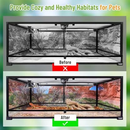 Riare 2 Pack Natural Coconut Chip Substrate for Reptiles- Compressed Coconut Husk Reptiles Bedding, Coco Husk Chip Terrarium Substrate for Snakes, Tortoises, Ball Python, Frogs, Bearded Dragon, Lizard - color: 2 Pack