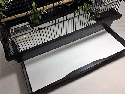 BirdCage Liners -POLY COATED, SMALL CAGES, 60, 100 or 150 Pre-Cut Sheets