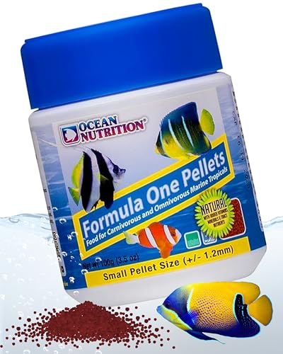 Ocean Nutrition Fish Food - Tropical Fish Food, Soft Moist Sinking Pellets, High Protein(41%) Guppy Fish Food, Fish Food Flakes Alternative, 3.5 oz (100 g), Medium Pellet - size: 3.5 Ounce (Pack of 1), style: Medium Pellet