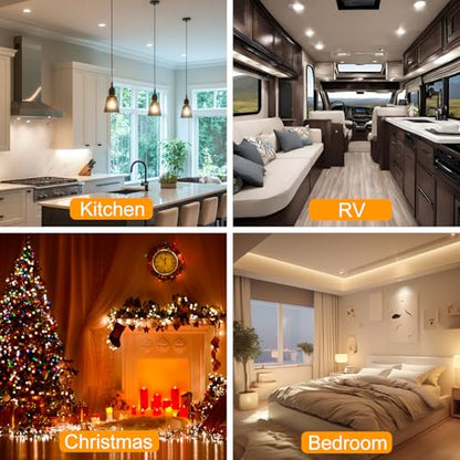 CCT LED Controller, Touch DC 12V-24V 12A RF Wireless Dimmer with Slide Remote Control, PWM Dimmable Brightness Adjust LED Strip Light Controller for CCT LED Strip Lights - color: CCT