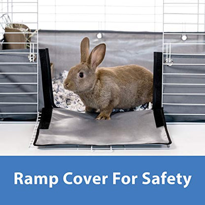 Kaytee Open Living Pet Rabbit or Guinea Pig Habitat, 48" x 24" - size: 48.0"L x 24.0"W x 19.0"H