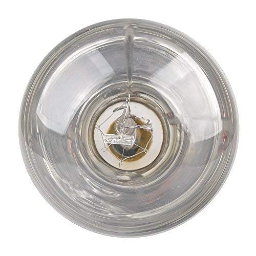 LUCKY HERP Reptile UVA UVB Mercury Vapor Bulb Lamp,Screw Thread,160 Watt (Clear) - color: Clear