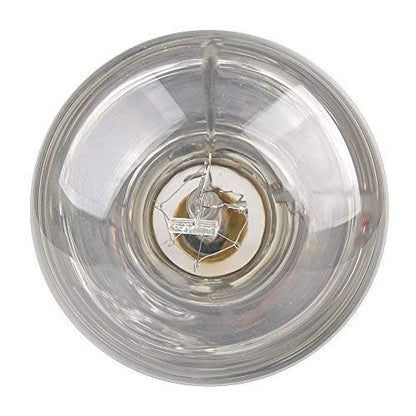 LUCKY HERP Reptile UVA UVB Mercury Vapor Bulb Lamp,Screw Thread,160 Watt (Clear) - color: Clear