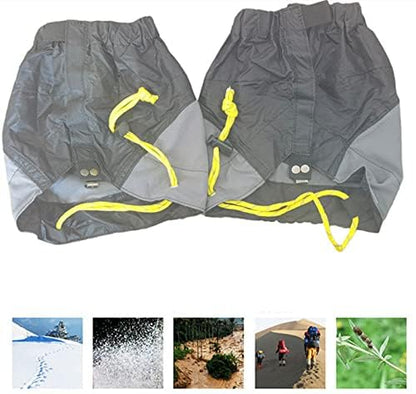 Adjustable Snake Gaiters Men Women Snake Boot Gators Bite Protection Guards Chaps Waterproof Leg Gaiter Hiking Hunting - color: Lower Gaiters for Hiking