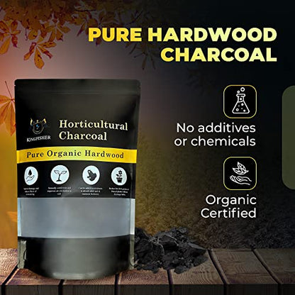 Kingfishers Horticultural Charcoal - size: 4 QUARTS