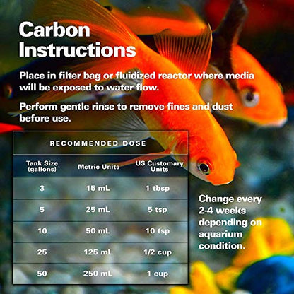 Kolar Labs Crystal Cal Activated Carbon – 1 Gallon, Activated Charcoal for Aquariums and Fish Tanks - size: 1.3 kg (Pack of 1)