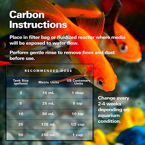 Kolar Labs Crystal Cal Activated Carbon – 5 Gallon, Activated Charcoal for Aquariums and Fish Tanks - size: 6.8 kg (Pack of 1)