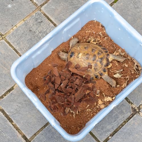 Reptile Terrarium Bark Chips Bedding Natural Pine Bark Pieces 3-5cm for Turtle Lizard Habitat Decor Reptile Supply Terrarium Substrate