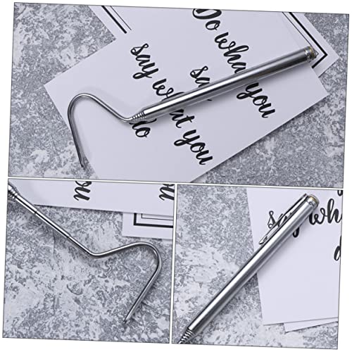 Yardwe 2Pcs Retractable Snake Grabbing Hooks Reptile Tongs Snake Handling Tool for Efficient Capture and Distance Protection