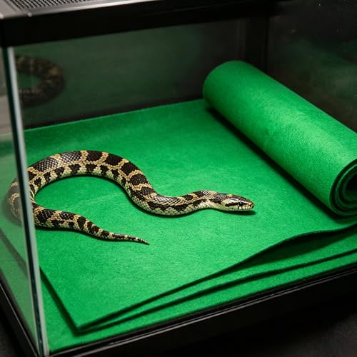 Reptile Carpet Mat for 30BR/40BR/50/65 Gallon Reptile Tank, Forest Floor Turtle Bedding | Reptile Carpet Mat, Forest Floor Terrarium Bedding for 40 Gallon Reptile Tank & Floor Turtle