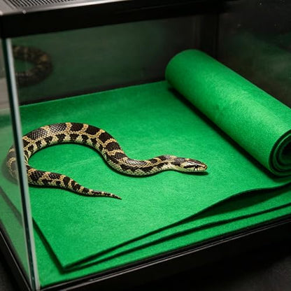 Reptile Carpet Mat for 30BR/40BR/50/65 Gallon Reptile Tank, Forest Floor Turtle Bedding | Reptile Carpet Mat, Forest Floor Terrarium Bedding for 40 Gallon Reptile Tank & Floor Turtle