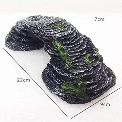 Turtle Rocks for Tank,Stone for Aquatic Turtle Tank,Turtle Tank Landscaping Ornament Basking Platform Accessories Supplies