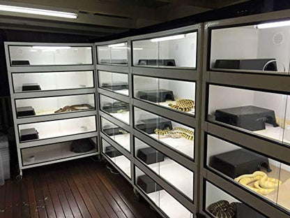 LEOTERRA Large Snake Hides Reptile Hides for Ball Pyhtons Large Snakes Use Humid Hides 13"X8.66"X3.15" (L) Durable and Easy to Clean Can Also be Used as a mole, Hamster, Guinea Pig, Ferret Hideout