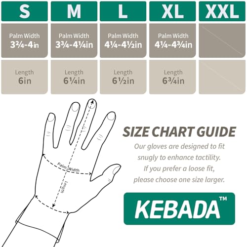 Kebada Cut Resistant Gloves, 100% Food Grade Cutting Gloves, ANSI A4 Level 5 Protection Anti Cut, Glass-Free and Steel-Free, Model C4, 6 Pairs, Medium - color: Blue(6 Pairs), size: 8/Medium