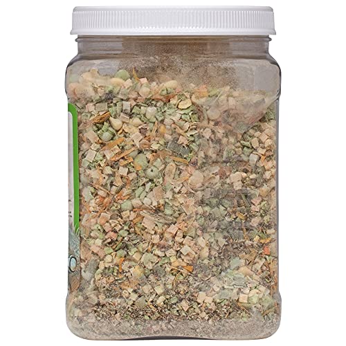 Healthy Herp Veggie Mix Instant Meal for Reptiles - Nutritious Bearded Dragon Accessories, Bearded Dragon Food - Made in USA - Quick Prep, Ideal for Box Turtles, Lizards, Tortoises - 7.5 oz (212g) - size: 7.5 Ounce (Pack of 1), style: Jar