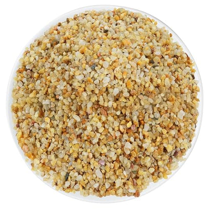 2LBS Horticultural Succulent Rocks Bonsai Mix Succulent Potting Mix Lava Rocks Cactus Soil Potting Mix Amendment - color: Golden Crystals