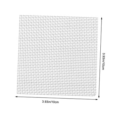 MERRYHAPY Stainless Steel Aquatic Plant Mesh Moss Carpet Net Netting Material for Fishtank Safe for Years