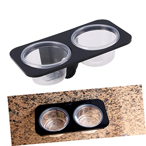 POPETPOP 2pcs Pet Bowls for Reptiles Lizard Gecko Feeder Reptile Food Bowl Easy Cleaning