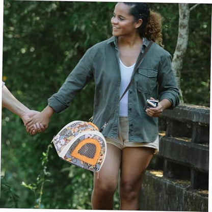 Hamster Carrier Bag Portable Travel Pouch for Pets Warm Breathable Design for Hiking Outings Shopping Suitable for Hamsters Mice Hedgehogs Squirrels