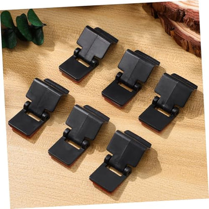 Luxshiny 6pcs Turtle Terrarium Buckles for Glass Reptile Feeding Tanks Sturdy Escape Lock Clips for Aqua and Rainforest Enclosures Practical Latches for Secure Pet Habitat