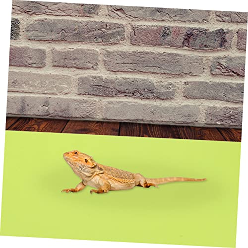 Happyyami Reptile Carpet for Bearded Dragon Tank Substrate for Reptile Tank Comfortable Clean Habitat
