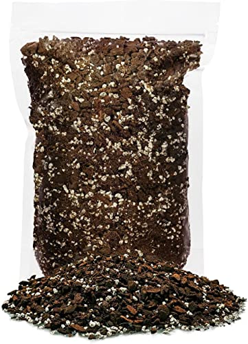 Premium Thai Constellation Monstera Potting Mix - Retains Moisture and Promotes Healthy Root Growth by Gardenera - 5 Quart - size: 5 QUART