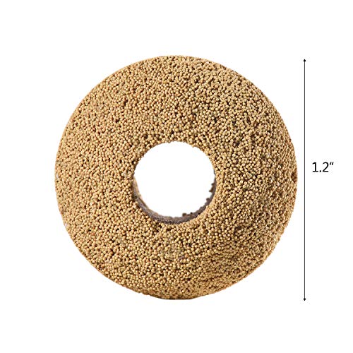 Hipanda Aquarium Filter Media Ceramic Bio Sphere, 1520g/3.35lb | Quality Biological Rings, Marine and Freshwater Compatible, Fish Tank
