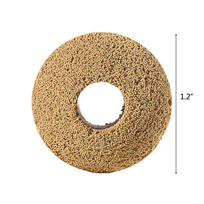 Hipanda Aquarium Filter Media Ceramic Bio Sphere, 1520g/3.35lb | Quality Biological Rings, Marine and Freshwater Compatible, Fish Tank