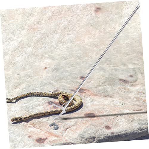 Stainless Steel Snake Catcher Clip Folding Grabber Tool for Garden Wildlife Lightweight Snake Tong Lock Easy to Use Crabs Eels and More