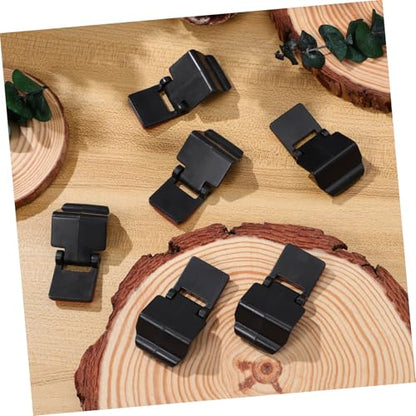 Luxshiny 6pcs Turtle Terrarium Buckles for Glass Reptile Feeding Tanks Sturdy Escape Lock Clips for Aqua and Rainforest Enclosures Practical Latches for Secure Pet Habitat