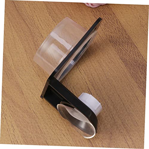 ibasenice 2pcs Reptile Water and Food Dish Black Cup Style Feeding Bowl for Tortoise Lizard and Other Reptiles and Easy to Clean - size: Size 5
