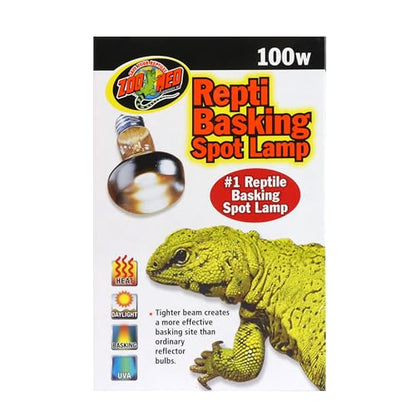 Zoo Med Repti Basking Spot Lamp Replacement Bulb 100 Watts - Pack of 3