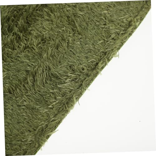 BESPORTBLE Reptile Carpet Mat Breathable and Comfortable Terrarium Liner for Lizards Frogs and Tortoises Easy to Cut for Moisture Retaining Imitation Grass Bedding - size: 20.00X20.00X0.50CM