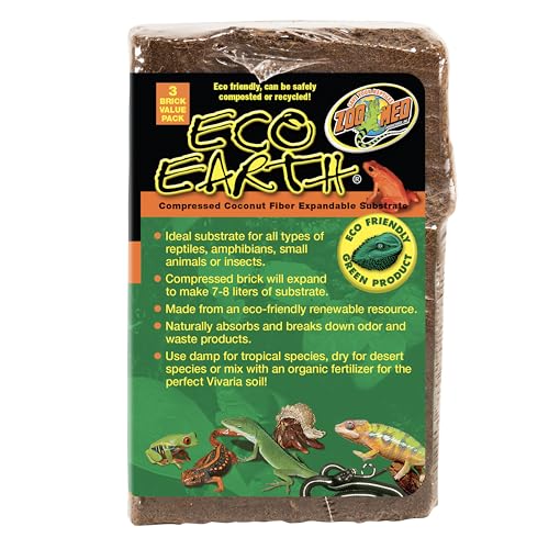 Zoo Med Eco Earth, Three Count. (Pack of Two)