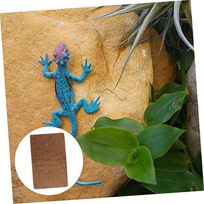 YARNOW 3pcs Reptile Supplies Mat Breathable Bedding Liner Cypress Mulch Reptile Bed Mat for Lizard Tank Accessories