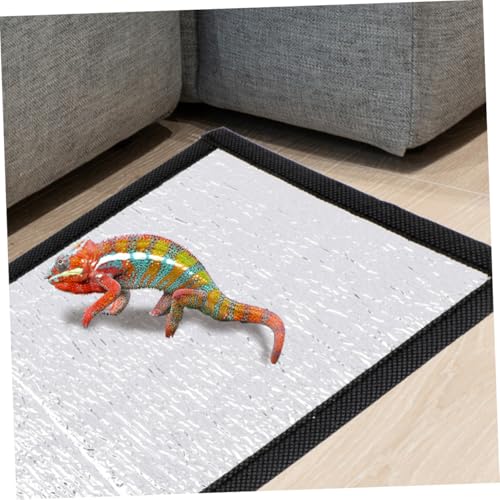 HANABASS Insulation Pad Reflective Film Reptile Heater Pad Turtle Tank Decor Reptile Heat Pet Cooling Mats for Dogs - size: 30.00X16.00X0.10CM