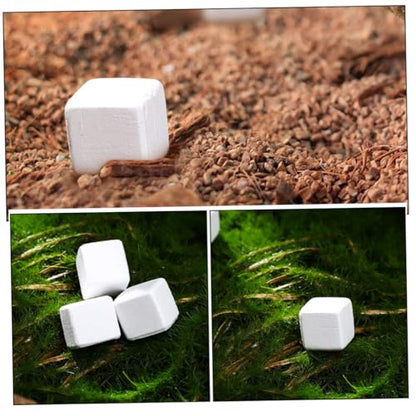 TOYANDONA 30pcs Climbing Pet Calcium Block Chameleon Reptiles Stone for Turtle Tortoise Lizard Frog Amphibian Health Products Turtle Tortoise Lizard Amphibian Health Products