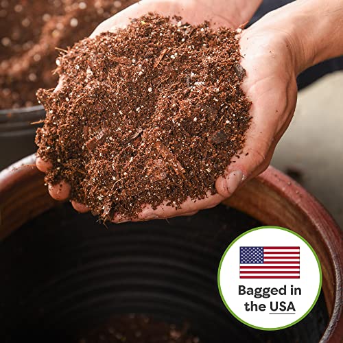 Perfect Plants Organic Snake Plant Soil in 8qt. Bag | Coco Coir Based Potting Mix Snake Plant Varieties - size: 8qt.
