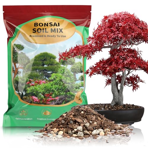 Doter Premium Bonsai Soil Mix with Enhanced Aeration & Drainage 1qt - Professional Grade Potting Soil for Bonsai Pots - color: Bonsai Soil, size: 1qt
