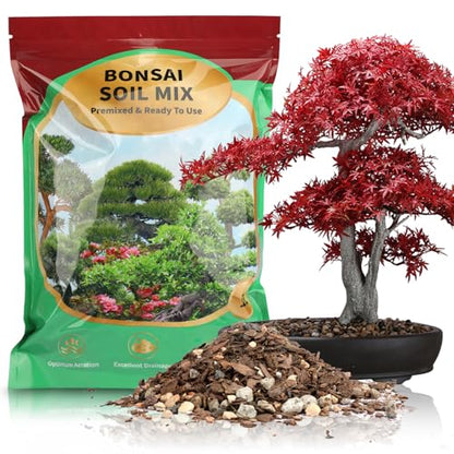 Doter Premium Bonsai Soil Mix with Enhanced Aeration & Drainage 10qt - Professional Grade Potting Soil for Bonsai Pots - color: Bonsai Soil, size: 10qt