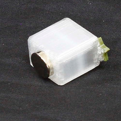 3 Pcs Magnetic Jumping Spider Feeding Dish Jumping Spider Enclosure Accessories Star-Shaped Design Reptile Water Bowl for Other Small Reptiles or Insects (Transparent + Army Green) - color: Transparent + Army Green