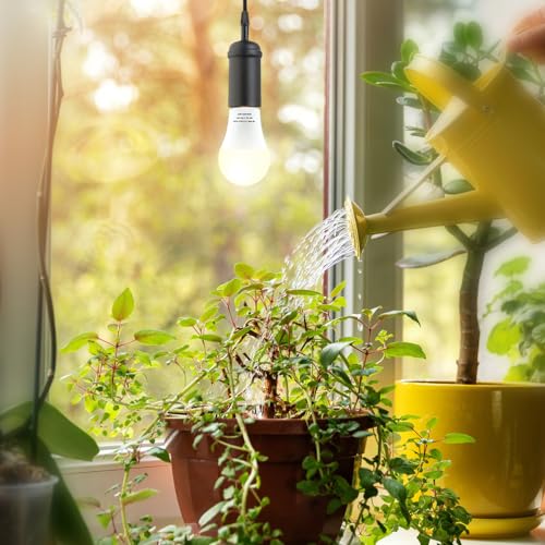 2 Pack LED Grow Light Bulbs A19 Bulb, Full Spectrum Plant Light Bulb, 9W E26 Grow Bulb Replace up to 80W, Grow Light for Indoor Plants, Flowers, Greenhouse, Indore Garden, Hydroponic - size: 2 Count (Pack of 1)