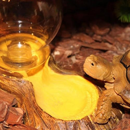 Reptile Water Feeder - Pet Water Fountain | Automatic Waterer Reservoir Feeder | for Turtle Bearded Dragons Lizards Geckos Turtle Bearded Dragons Lizards Geckos for Terrarium Tank