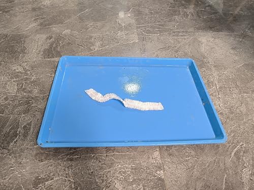 50-Pack Disposable Litter Trays Cage Liners with Stretched Edge, Fits 60 x 40 cm/23.6” x 15.7“ Cage Tray, Leak-Proof Odorless Plastic PE Bags for Bird, Guinea Pig, Bunny, Rabbit, Hamster, Hedgehog