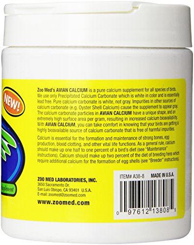 Zoo Med Avian Calcium - 8 oz. - size: 8 oz