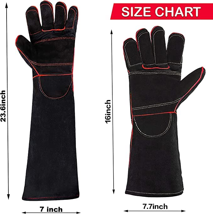 TIROTECHS Build Trust & Protect Your Hands - Bite-Proof Animal Handling Gloves for Safe & Loving Pet Care with Dogs and Cats