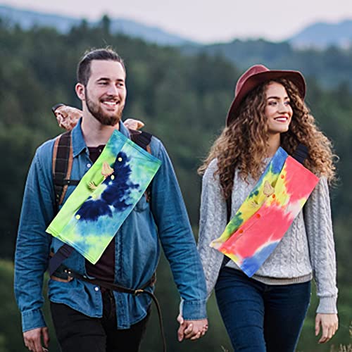 LIKZINWA Small Animal Sling Carrier, Bearded Dragon and Lizard Reptile Carrier With Adjustable Strap (Blue-Green) - color: Blue-Green