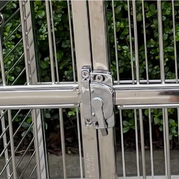 The Front Door Safe Lock of Stainless Steel Bird Cage Parrot Cage Access Part
