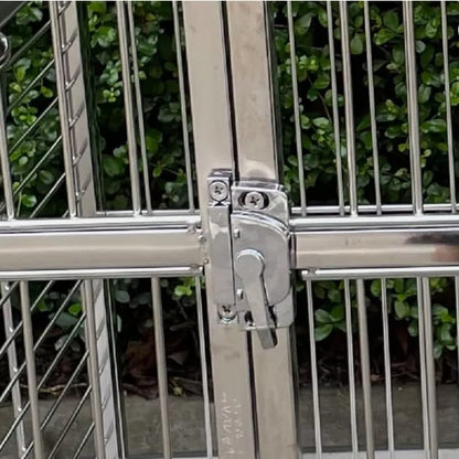 The Front Door Safe Lock of Stainless Steel Bird Cage Parrot Cage Access Part