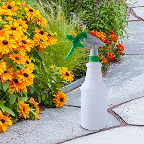 Spray Bottles for Cleaning, 3 Pack,25 Oz Heavy Duty Plastic Adjustable Nozzle Empty Spray Bottles,Refillable Leak Proof Plant Spray Bottle for Cleaning Solutions Hair Plants Industrial